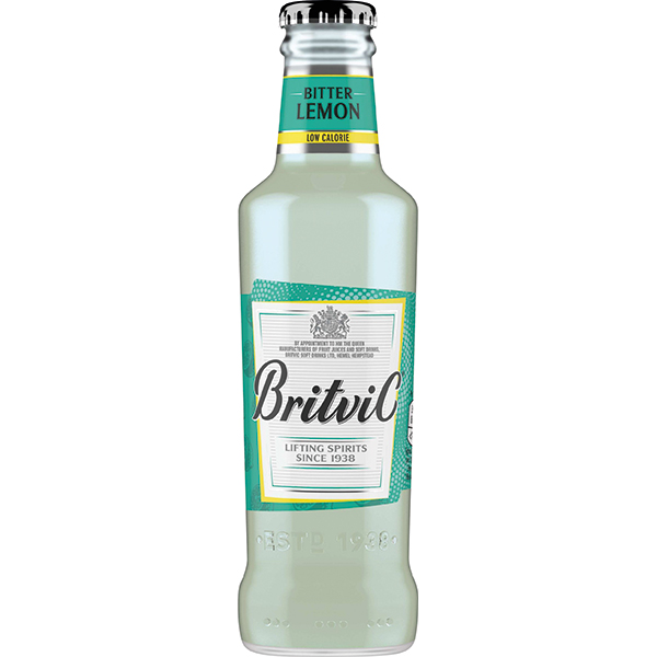 BRITVIC S/L BIT LEMON 200X24